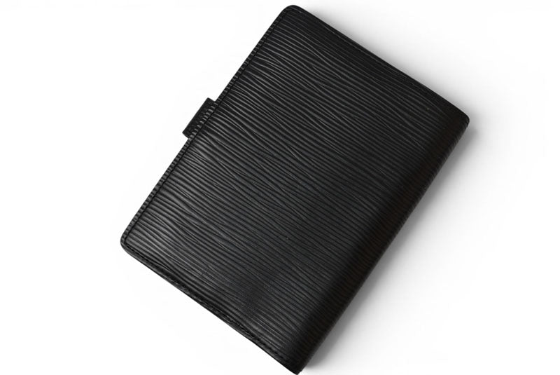 ルイヴィトン システム手帳カバー/アジェンダ LOUIS VUITTON アジェンダPM エピ ブラック R20052【中古】