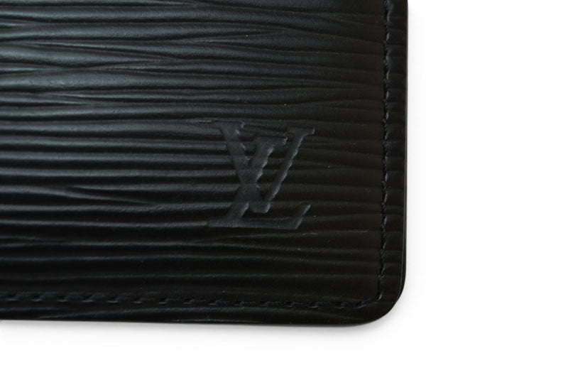 ルイヴィトン システム手帳カバー/アジェンダ LOUIS VUITTON アジェンダPM エピ ブラック R20052【中古】