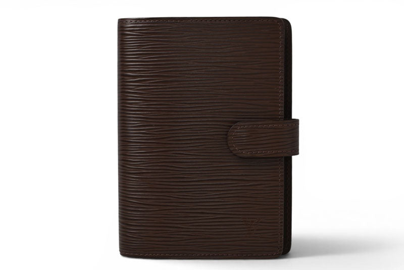 ルイヴィトン システム手帳カバー/アジェンダ LOUIS VUITTON アジェンダPM エピ R2005D モカ【中古】