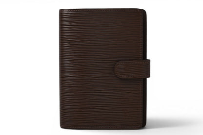 ルイヴィトン システム手帳カバー/アジェンダ LOUIS VUITTON アジェンダPM エピ R2005D モカ【中古】