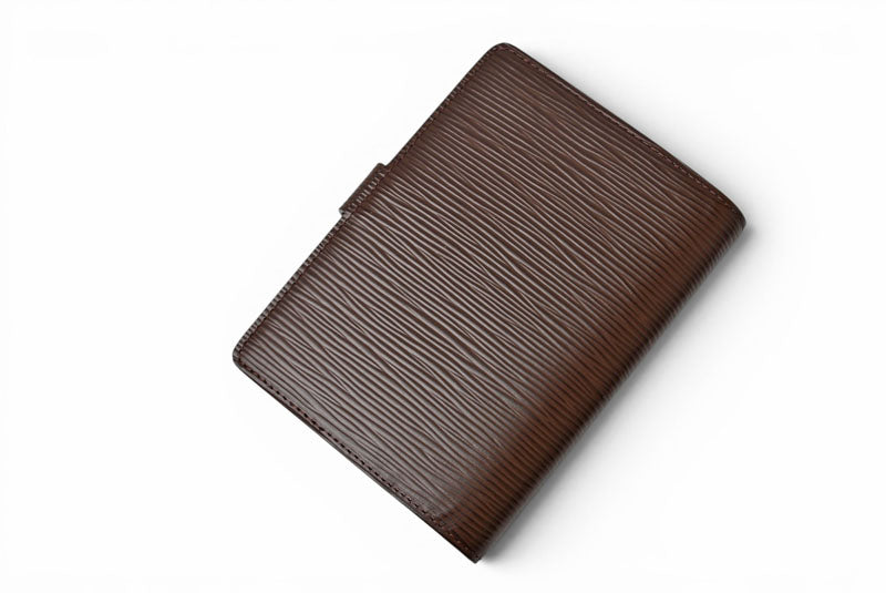 ルイヴィトン システム手帳カバー/アジェンダ LOUIS VUITTON アジェンダPM エピ R2005D モカ【中古】