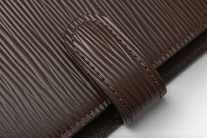 ルイヴィトン システム手帳カバー/アジェンダ LOUIS VUITTON アジェンダPM エピ R2005D モカ【中古】