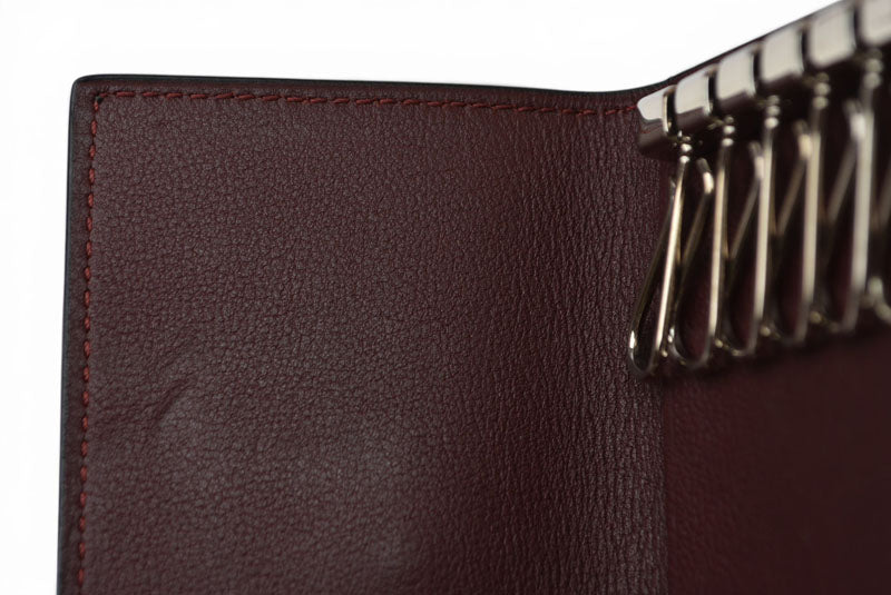 カルティエ キーケース/キーホルダー Cartier 6連 マスト ドゥ カルティエ ブラック 2Cロゴ CRL3001359 【中古】