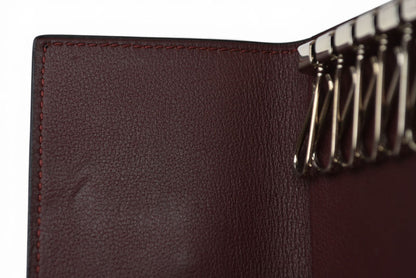 カルティエ キーケース/キーホルダー Cartier 6連 マスト ドゥ カルティエ ブラック 2Cロゴ CRL3001359 【中古】