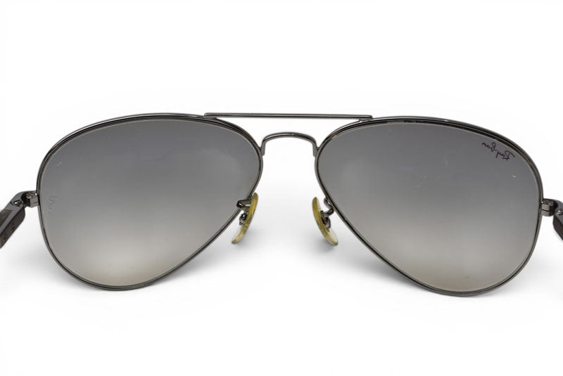 レイバン サングラス RayBan アイウェア アビエーター カーボンファイバー AVIATOR TM CARBON FIBRE RB8307 メンズ UVカット【中古】