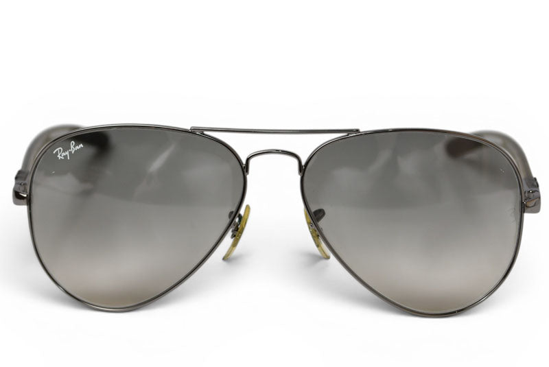 レイバン サングラス RayBan アイウェア アビエーター カーボンファイバー AVIATOR TM CARBON FIBRE RB8307 メンズ UVカット【中古】