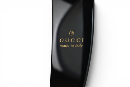 GUCCI グッチ ヘアアクセサリー/カチューシャ インターロッキングG/スター ラインストーン ブラック 髪留め 628716【中古】