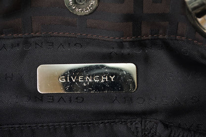 ジバンシィ トートバッグ/クロスボディバッグ GIVENCHY 2wayバッグ 4G柄 ブラック/ダークブラウン【中古】
