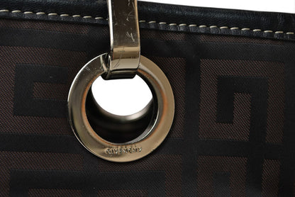 ジバンシィ トートバッグ/クロスボディバッグ GIVENCHY 2wayバッグ 4G柄 ブラック/ダークブラウン【中古】