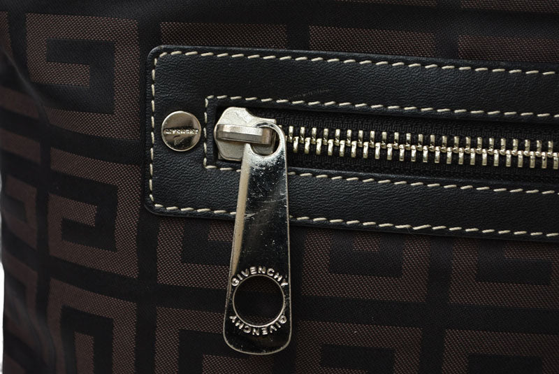 ジバンシィ トートバッグ/クロスボディバッグ GIVENCHY 2wayバッグ 4G柄 ブラック/ダークブラウン【中古】