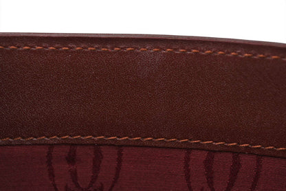 カルティエ クラッチバッグ Cartier マスト ドゥ カルティエ ヴィンテージ バッグ レザー ボルドー【中古】