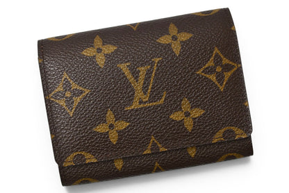 ルイヴィトン 名刺入れ/カードケース LOUIS VUITTON アンヴェロップ・カルト ドゥ ヴィジット モノグラム M62920【中古】