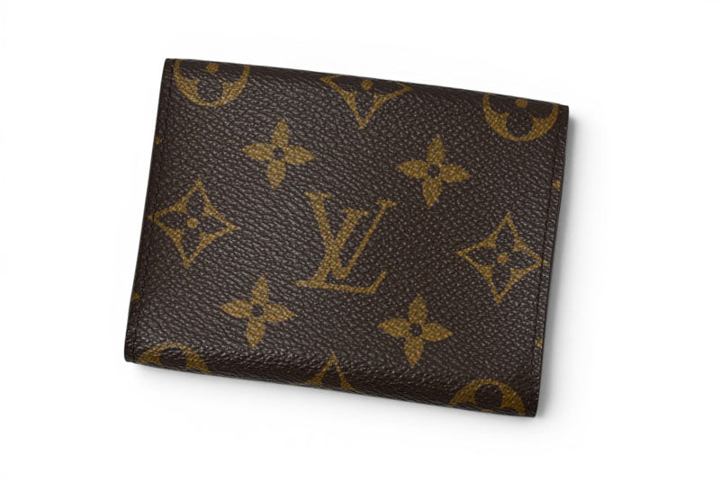 ルイヴィトン 名刺入れ/カードケース LOUIS VUITTON アンヴェロップ・カルト ドゥ ヴィジット モノグラム M62920【中古】