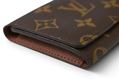 ルイヴィトン 名刺入れ/カードケース LOUIS VUITTON アンヴェロップ・カルト ドゥ ヴィジット モノグラム M62920【中古】