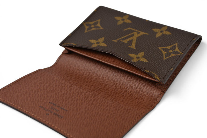ルイヴィトン 名刺入れ/カードケース LOUIS VUITTON アンヴェロップ・カルト ドゥ ヴィジット モノグラム M62920【中古】