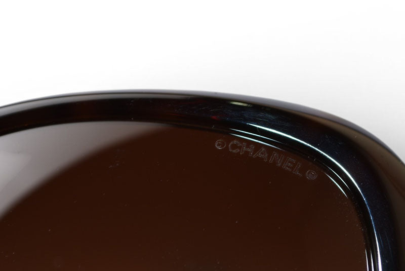 シャネル サングラス/アイウェア CHANEL カメリアモチーフ 5248-A c.714/S5 べっ甲調 ブラウングラデーション ココ/CCマーク レディース【中古】