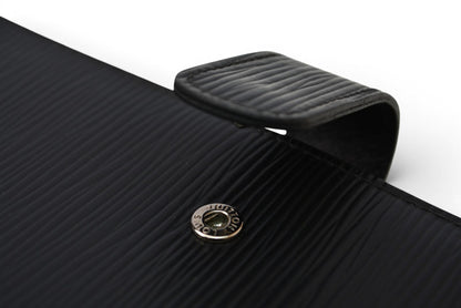ルイヴィトン 手帳カバー/アジェンダ LOUIS VUITTON エピ ブラック アジェンダMM 6穴式 R20042【中古】