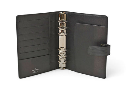 ルイヴィトン 手帳カバー/アジェンダ LOUIS VUITTON エピ ブラック アジェンダMM 6穴式 R20042【中古】