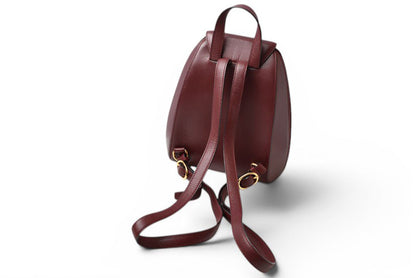 カルティエ バックパック/ュックサック ヴィンテージ Cartier マスト ドゥ カルティエ バッグ レザー ボルドー【中古】