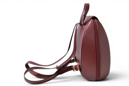 カルティエ バックパック/ュックサック ヴィンテージ Cartier マスト ドゥ カルティエ バッグ レザー ボルドー【中古】