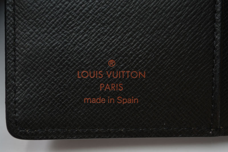 ルイヴィトン システム手帳カバー/アジェンダ LOUIS VUITTON アジェンダPM エピ ブラック R20052【中古】