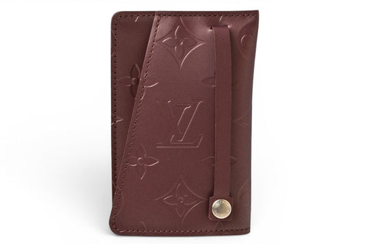 ルイヴィトン キーケース/クロシェットGM LOUIS VUITTON キーリング バイオレット モノグラムマット【中古】