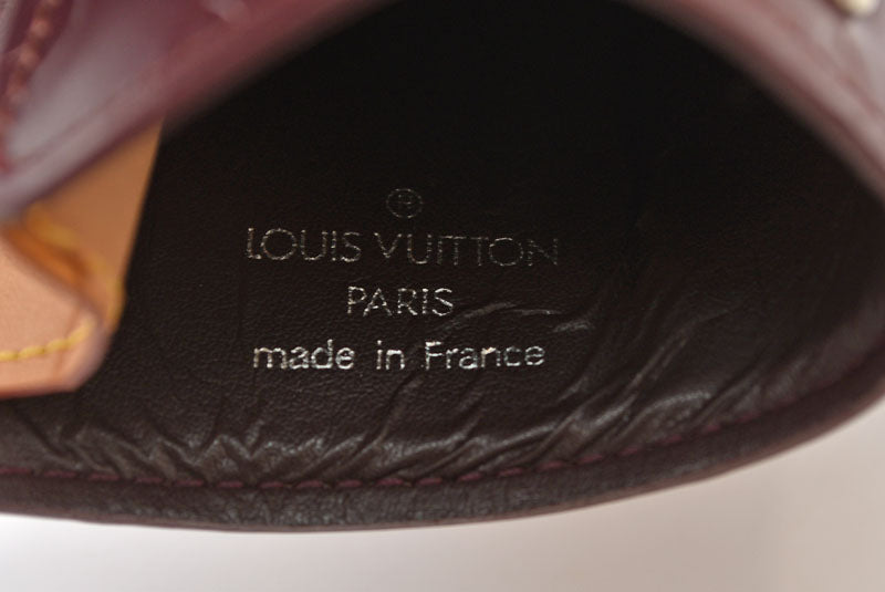 ルイヴィトン キーケース/クロシェットGM LOUIS VUITTON キーリング バイオレット モノグラムマット【中古】