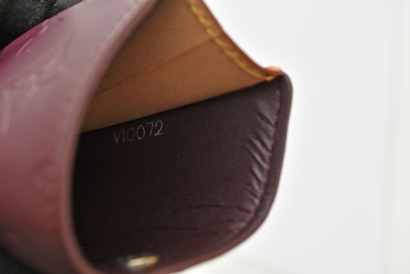 ルイヴィトン キーケース/クロシェットGM LOUIS VUITTON キーリング バイオレット モノグラムマット【中古】