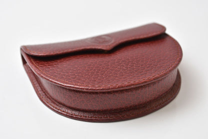 カルティエ コインケース/コインパース Cartier マスト ドゥ カルティエ マストライン ボルドー レザー L3000018【中古】