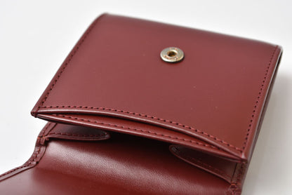 カルティエ コインケース Cartier スクエア コインパース マスト ドゥ カルティエ ボルドー【中古】