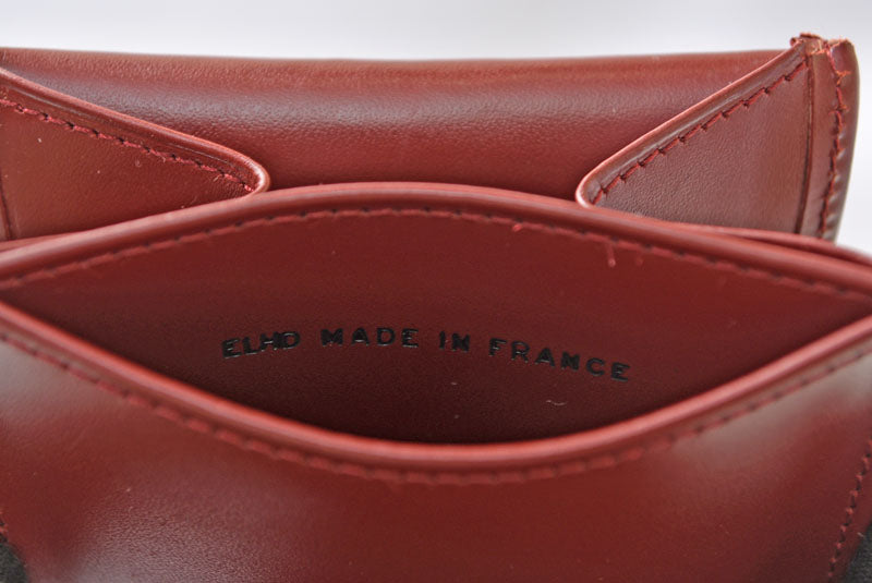 カルティエ コインケース Cartier スクエア コインパース マスト ドゥ カルティエ ボルドー【中古】