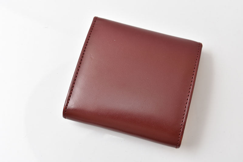カルティエ コインケース Cartier スクエア コインパース マスト ドゥ カルティエ ボルドー【中古】