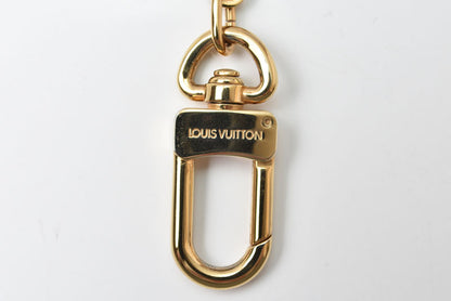 ルイヴィトン 美品 キーリング/キーホルダー/チャーム LOUIS VUITTON キーリング アノクレ M62694 ゴールド【中古】