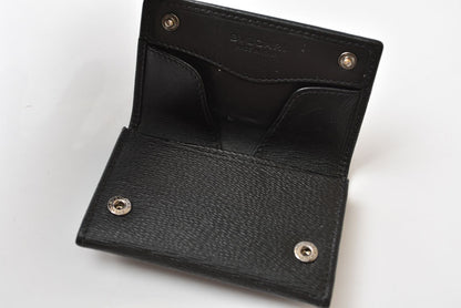 ブルガリ コインケース/カードケース BVLGARI セルペンティ SERPENTI ブラック 288489【中古】