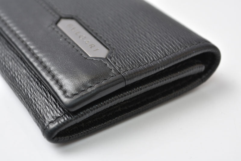 ブルガリ コインケース/カードケース BVLGARI セルペンティ SERPENTI ブラック 288489【中古】