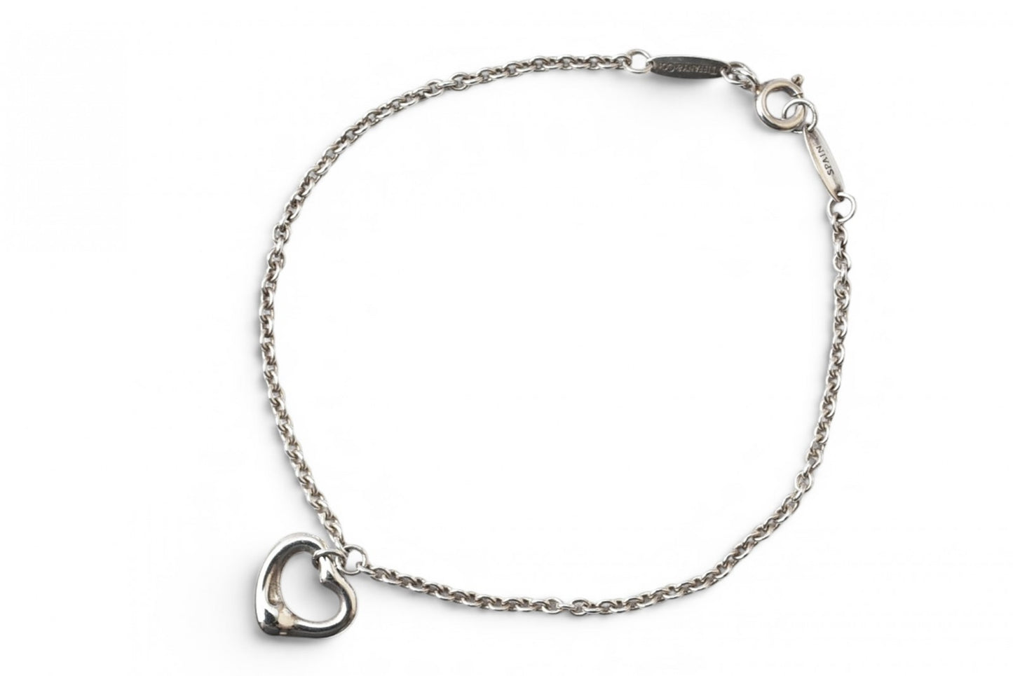 ティファニー ブレスレット/アクセサリー TIFFANY&Co. オープンハート シルバー 925【中古】