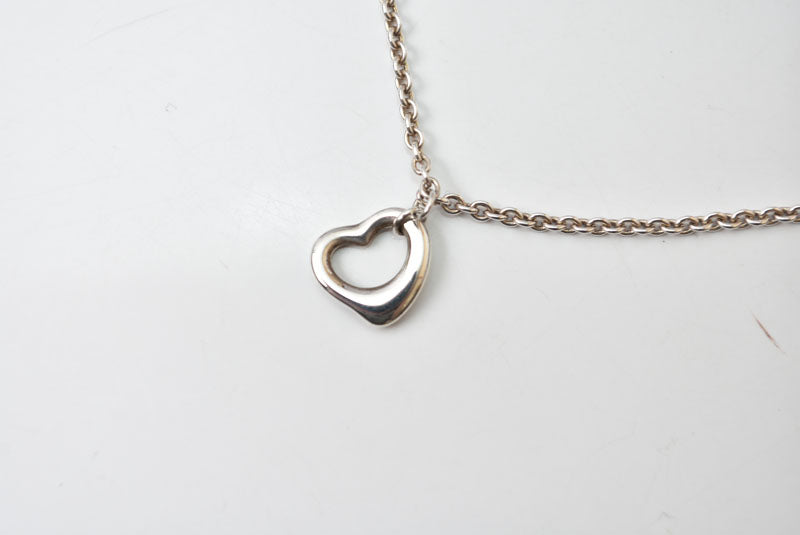 ティファニー ブレスレット/アクセサリー TIFFANY&Co. オープンハート シルバー 925【中古】