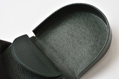 ルイヴィトン 小銭入れ/コインケース LOUIS VUITTON ポルトモネ キュベット タイガ M30374 エセピア/ダークグリーン【中古】