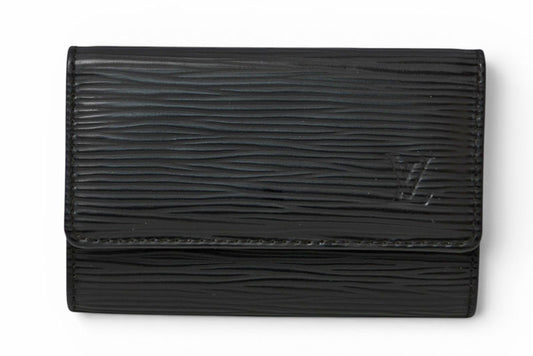ルイヴィトン キーケース/ミュルティクレ6 LOUIS VUITTON 6連 エピ ノワール/ブラック M63812【中古】