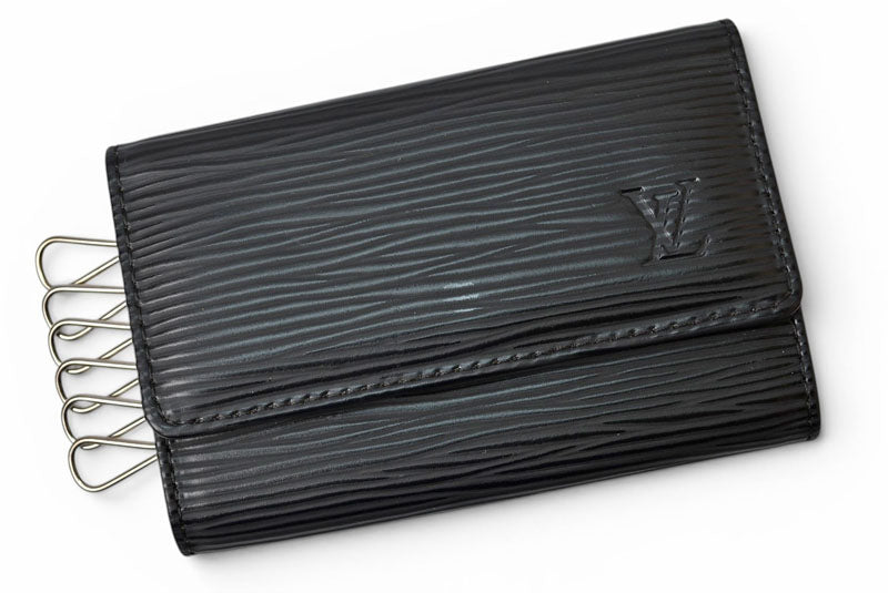 ルイヴィトン キーケース/ミュルティクレ6 LOUIS VUITTON 6連 エピ ノワール/ブラック M63812【中古】