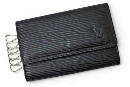 ルイヴィトン キーケース/ミュルティクレ6 LOUIS VUITTON 6連 エピ ノワール/ブラック M63812【中古】