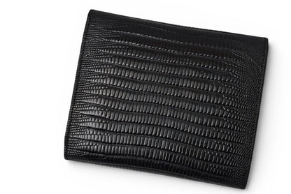 サルヴァトーレフェラガモ 財布/三つ折 Salvatore Ferragamo 折財布 クロコ型押し/ブラック IR-221210【中古】