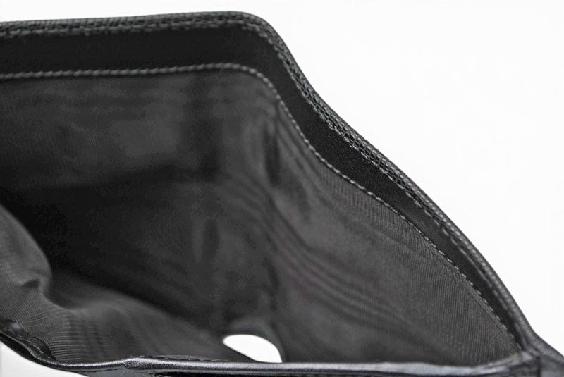 サルヴァトーレフェラガモ 財布/三つ折 Salvatore Ferragamo 折財布 クロコ型押し/ブラック IR-221210【中古】