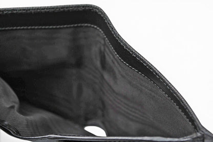 サルヴァトーレフェラガモ 財布/三つ折 Salvatore Ferragamo 折財布 クロコ型押し/ブラック IR-221210【中古】