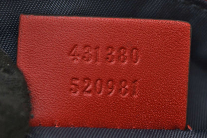 グッチ ポーチ GUCCI GGブルームス コスメポーチ 431380 520981 ブルー/ベージュ GGスプリーム【中古】