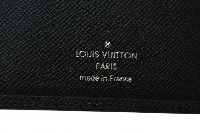 ルイヴィトン 財布/二つ折り メンズ LOUIS VUITTON ポルト カルト クレディ 円 タイガ アルドワーズ M31002 メンズ【中古】
