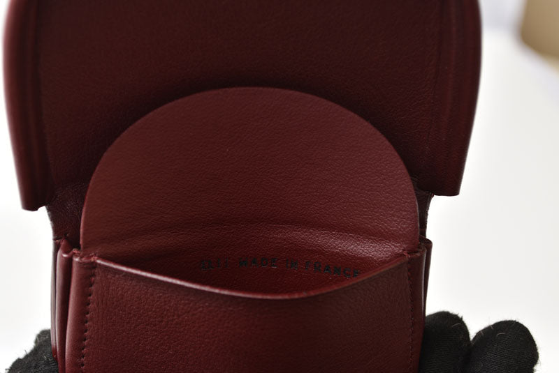 カルティエ コインケース/小銭入れ Cartier ヴィンテージ マスト ドゥ カルティエ ボルドー シルバー L3000572【中古】