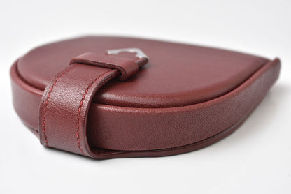 カルティエ コインケース/小銭入れ Cartier ヴィンテージ マスト ドゥ カルティエ ボルドー シルバー L3000572【中古】