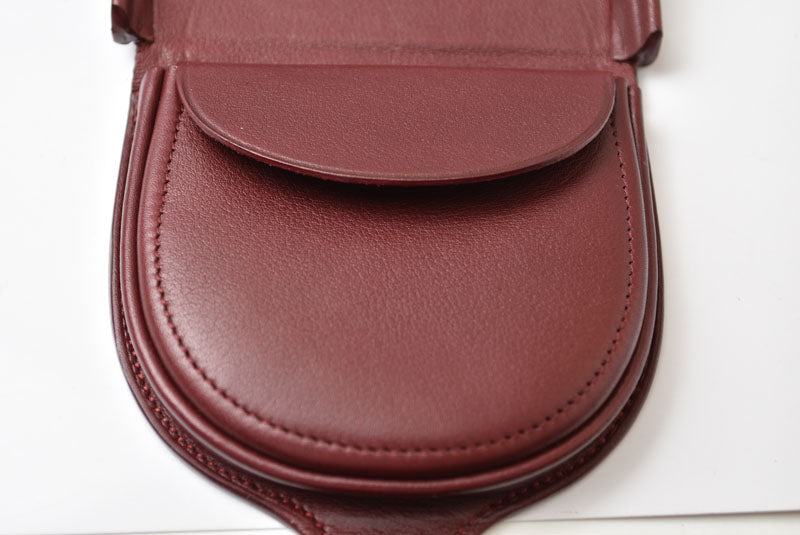 カルティエ コインケース/小銭入れ Cartier ヴィンテージ マスト ドゥ カルティエ ボルドー シルバー L3000572【中古】