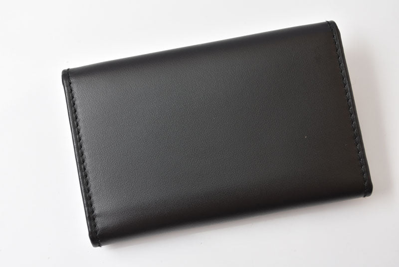 ダンヒル キーケース/キーホルダー dunhill メンズ ブラック レザー ロゴ 【中古】
